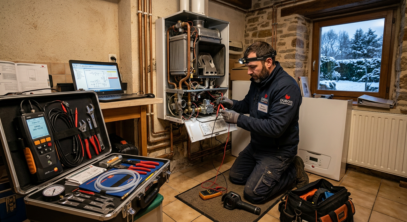 Dépannage urgence panne de chauffage chaudière à Massy